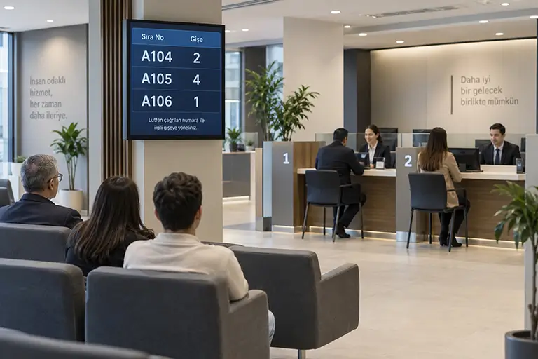 Müşteri Çağrı Sistemi - Kiosk Sistemleri ve Çözümleri